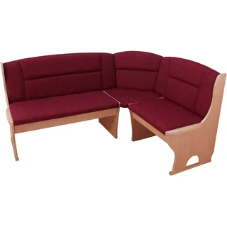 moebel-direkt-online möbel direkt online Eckbank 125x165 cm Truheneckbank Buche
