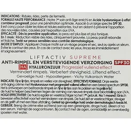 Vichy Liftactiv Supreme Spf30 50ml Feuchtigkeitscreme One Size