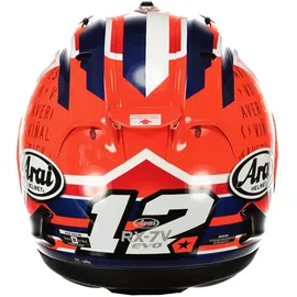 Arai Helmet Rx-7v Evo Maverick Rot/Dunkelblau/Schwarz/Weiß L