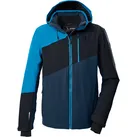 Skijacke KILLTEC "KSW 32 MN SKI JCKT", Herren, Gr. XL, dunkelblau, Obermaterial: 100% Polyester;Futter: 100% Polyester;Füllung: 100% Polyester, Jacken, Wasserdichte, atmungsaktive Skijacke mit abnehmbarer Kapuze