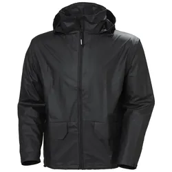 Regenjacke "VOSS" wasserdicht - L - schwarz