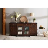 Home Affaire Sideboard »Ferrera«, aus massiver Kiefer, braun