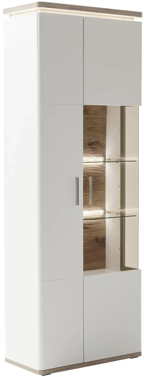 Stylife Kombi-Vitrine PALERMO - B/H/T ca. 75,00x208,00x38,00