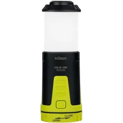 DÖRR Campinglampe LED Outdoor Bi-1350 Schwarz/Neongelb