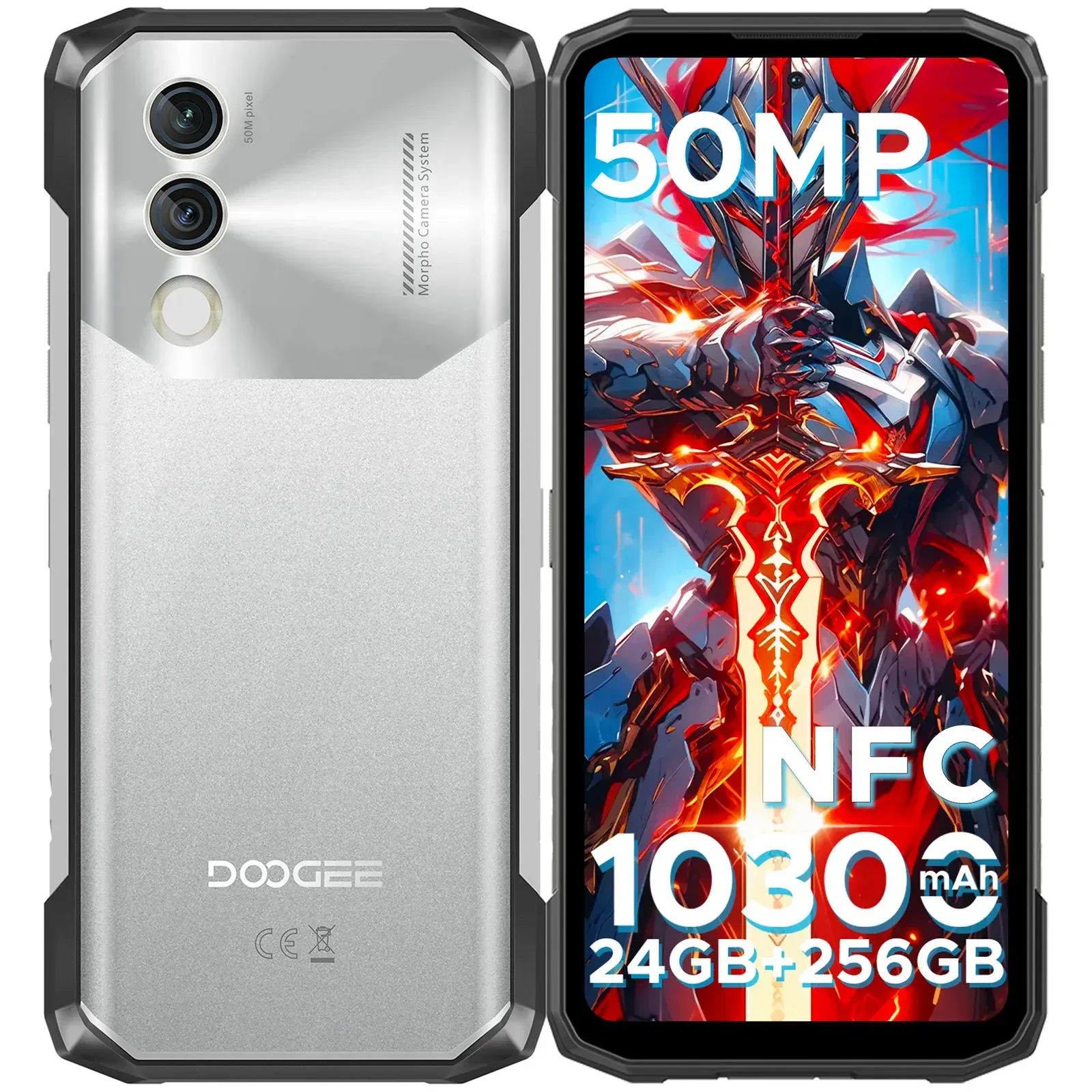 Doogee blade10 power robustes telefon 6,6 
