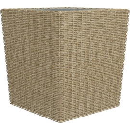 vidaXL Bistroset 3-tlg. Tisch 41,5 x 41,5 cm beige
