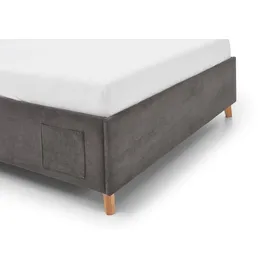 Meise Möbel Polsterbett Cool 120 x 200 cm anthrazit ohne Lattenrost