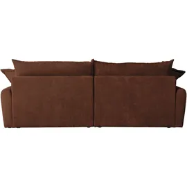 Home Affaire Eckcouch Polyester 4-Sitzer braun