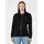 Ragwear Sweatjacke "RONETTE A", Damen, Gr. L, schwarz, angeraute Sweatware, Obermaterial: 70% Baumwolle, 30% Polyester, unifarben, normal, Rundhals, Sweatjacken Sweatjacke, Baumwollmischung mit Marken-Stickerei