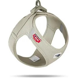 Curli Clasp Vest Hundegeschirr Light-Tan 2XS