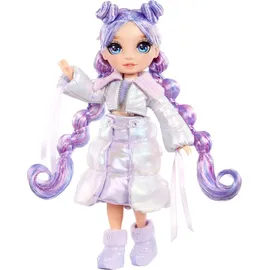 MGA Entertainment Rainbow High Winter Wonderland Doll- Purple