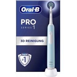 Oral-B Elektrische Zahnbürste Pro 1 Crossaction – Elektrische Zahnbürste – caribbean blue blau