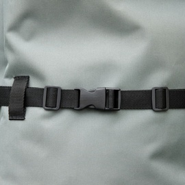 Homcom Lastenanhänger mit Tasche Grau (Farbe: Grau Silber)