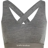 Icebreaker 125 Cool-lite Sprite Racerback Bra Gritstone Heather XS