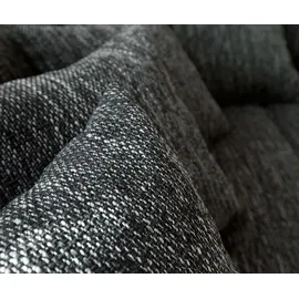 DeLife Ecksofa Clovis Schwarz Ottomane Rechts Modulsofa erweiterbar, Design Ecksofas, Couch Loft, Modulsofa, modular