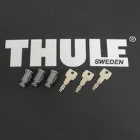 Thule Ersatzschlüssel +Schloß Stahl N250 für Dachträger Boxen Fahrradträger