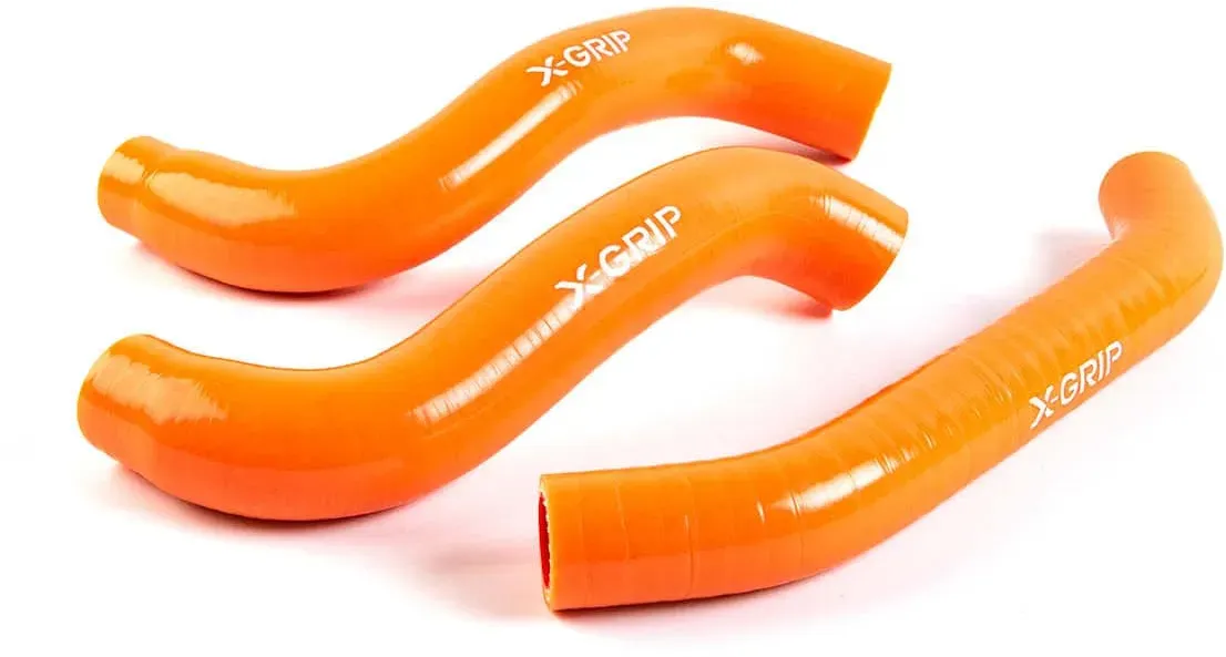X-GRIP Silikon-Kühlerschlauch - orange