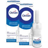 Otriven gegen Schnupfen Nasenspray - Doppelpack 2X10 ml