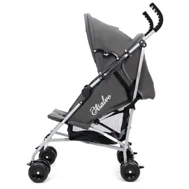Asalvo Yolo Kinderwagen - Zebra Gray - One Size