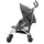 Asalvo Yolo Kinderwagen - Zebra Gray - One Size