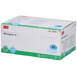 3M Micropore S Sparadrap chirurgisch 2,5 cm x 5 m