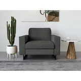 Home Affaire Loveseat Pinto Cord 105 x 85 x 97 cm Schwarz