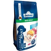 Dehner Premium Hundefutter Maxi Adult, Trockenfutter für Hunde großer Rassen, Fisch / Lamm / Kartoffel, 12.5 kg