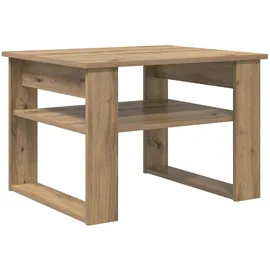 vidaXL Couchtisch Artisan-Eiche 64 x 54 x 44 cm