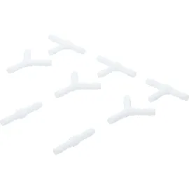 BGS Schlauchverbinder Sortiment 6 mm 8 tlg. weiß