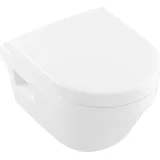 Villeroy & Boch Compact Architectura Wand-WC mit WC-Sitz Weiß CeramicPlus
