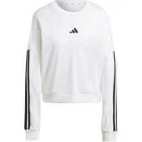 adidas Essentials 3-Stripes Sweatshirt White/Black XL