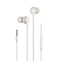 VoltShine In-Ear-Kopfhörer mit Mikrofon und Lautstärkeregler, ideal zum Musikhören und Telefonieren mit Komfort.