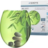 Schütte WC-Sitz Green Garden Duroplast mit Absenkautomatik & Schnellverschluss