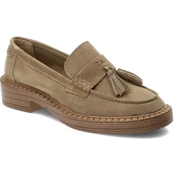 Braune Halbschuhe S.Barski Schlupfschuhe, 40