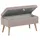 OTTO home Truhenbank AMIRA Beige 81 x 36 x 43 cm
