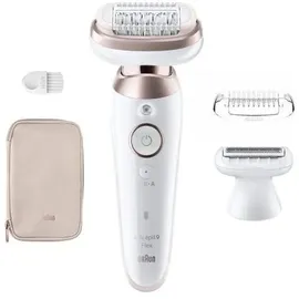 Braun Silk-épil 9 Flex 9-030 3D SensoSmart Wet&Dry Epelierer weiß/ rosegold