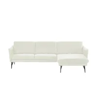 himolla Ecksofa Leder  1928 ¦ weiß ¦ Maße (cm): B: 280 H: 83 T: 175.0