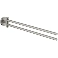 Grohe Essentials Handtuchhalter 2-armig Grau/Silber 40371DC1