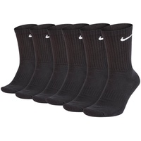 Nike Socken 6er Pack SCHWARZ|SCHWARZ 34-38