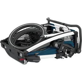 Thule Chariot Cross 2 aluminium/majolica blue