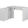 MID.YOU Eckschreibtisch, 1 Schubladen, rechteckig, eckig, 120x75.5x106.5 cm, Stauraum, Regal, Arbeitszimmer, Schreibtische, Eckschreibtische