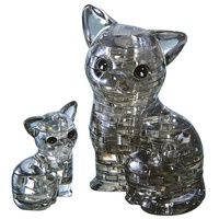 HCM Kinzel Crystal Puzzle Katzenpaar