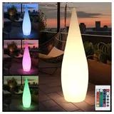 GLOBO Stehlampe RGB LED dimmbar 120 cm 1D13NT00C020A weiß