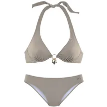 Bruno Banani Bügel-Bikini Damen Grau 36 Cup D