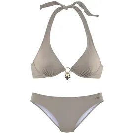 Bruno Banani Bügel-Bikini Damen Grau 36 Cup D