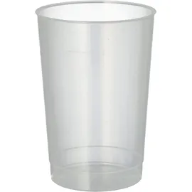 Papstar Plastikbecher 0,2 l Transparent 40 St.