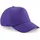 Beechfield Original 5 Panel Kappe Purple One Size