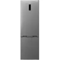 Sharp SJ-NBA20IEXID-EU Kühl-Gefrierkombination (366 l, 2066 mm hoch, Silber)