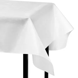 Woltu Tischdeckenrolle Einweg Vlies 1,18 x 25 m Weiß