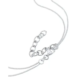 Elli Halskette Lotusblume Om Mantra Symbol Layer 925 Silber